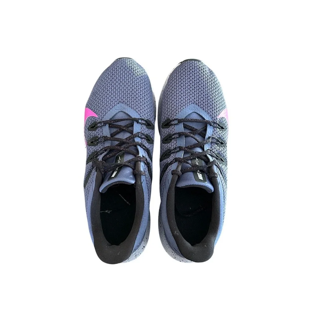 Nike Quest Womens Running‎ Shoes Thunder Blue Hyper Pink AA7412-401 7.5